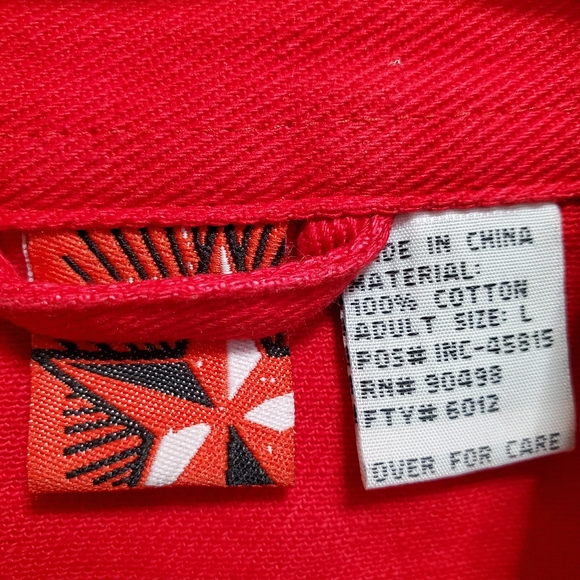 Vintage Marlboro Red Pearl Snap Shirt L - Picture 2 of 3